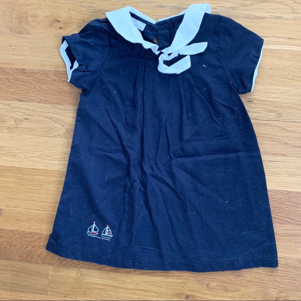 Kissy Kissy baby sailor dress - 12-18mo